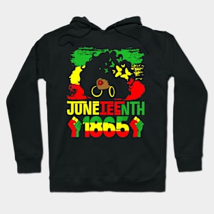 Juneteenth Is My Independence Day Black Women Black Pride Hoodie